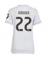 Real Madrid Antonio Rudiger #22 Hjemmedrakt Dame 2025-26 Korte ermer